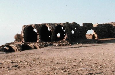 Ruinas del acueducto romano de Roman