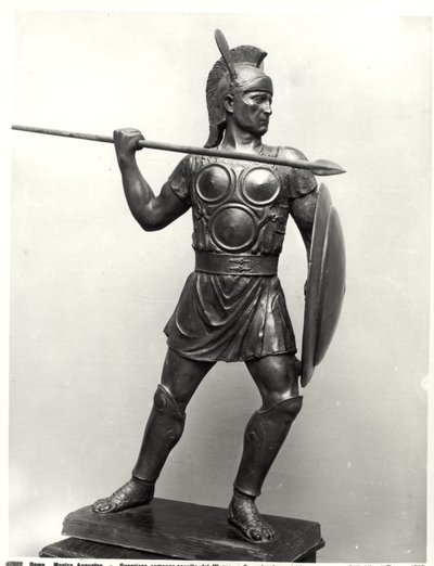 Estatuilla de guerrero samnita de Roman