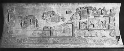 Estucos de la Casa de la Sacerdotisa de Isis; de los jardines de la Villa Farnesina de Roman