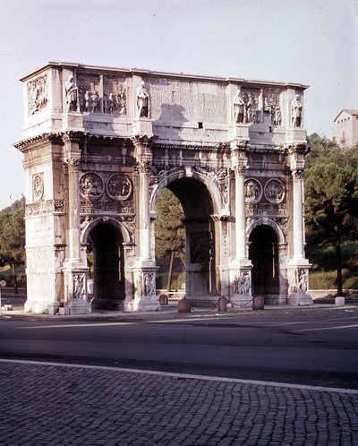 El Arco de Constantino en Roma de Roman