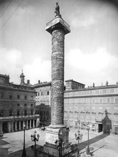La columna de Marco Aurelio, 180-196 d.C. de Roman