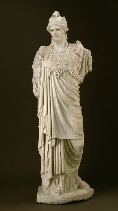 La Atenea de la Esperanza (mármol) de Roman