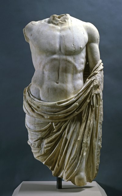 Torso de un emperador en la apariencia de Júpiter de Roman