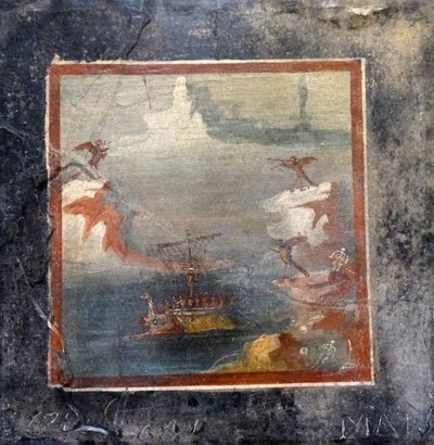 Ulises resiste los cantos de las sirenas de Roman