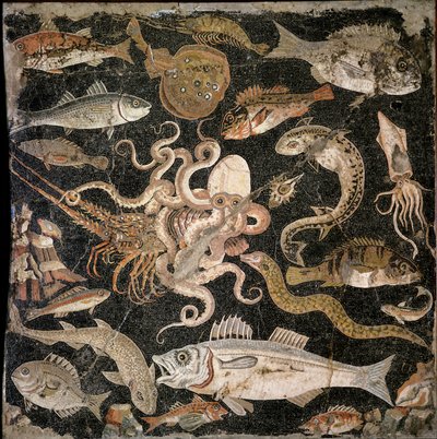 Criaturas Submarinas, copia de un original helenístico de Roman