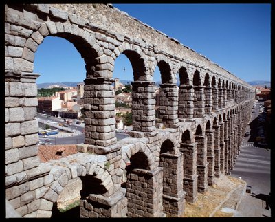 Vista del Acueducto de Roman