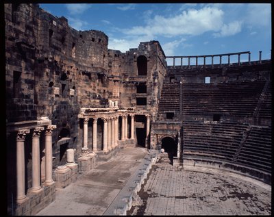 Vista del teatro de Roman