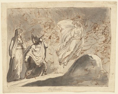 Eneas en el Inframundo de Roman 18th Century