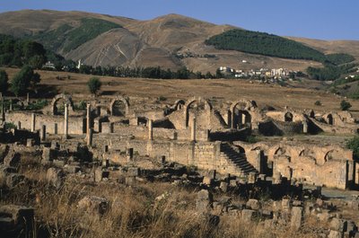 Vista general de los baños, Alto Período Imperial (27 a.C.-395 d.C.) de Roman Imperial Period