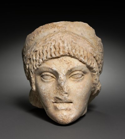 Cabeza de una Joven de Roman Imperial Period