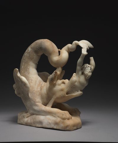 Jonás expulsado, c.280-290 de Roman Imperial Period