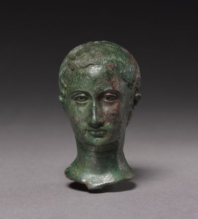 Retrato de una niña, c.25-30 de Roman Imperial Period