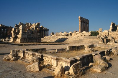 Santuario de Júpiter Heliopolitano, La Gran Corte, Período Alto Imperial (27 a.C.-395 d.C.) de Roman Imperial Period