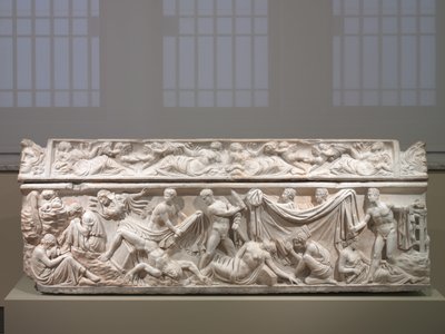Sarcófago, c.100-125 (mármol griego) de Roman Imperial Period