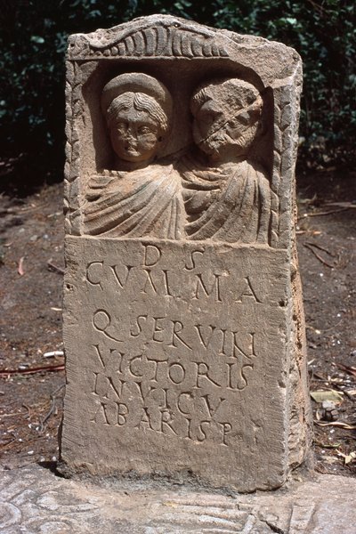 Estela, Alto Periodo Imperial (27 a.C.-395 d.C.) de Roman Imperial Period