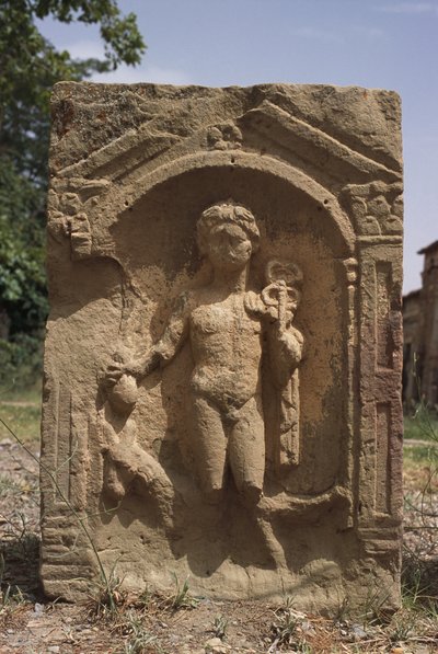 Estela que representa a Mercurio, Alto Período Imperial (27 a.C.-395 d.C.) de Roman Imperial Period