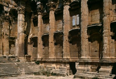 Templo de Baco (detalle), Alto Periodo Imperial (27 a.C.-395 d.C.) de Roman Imperial Period