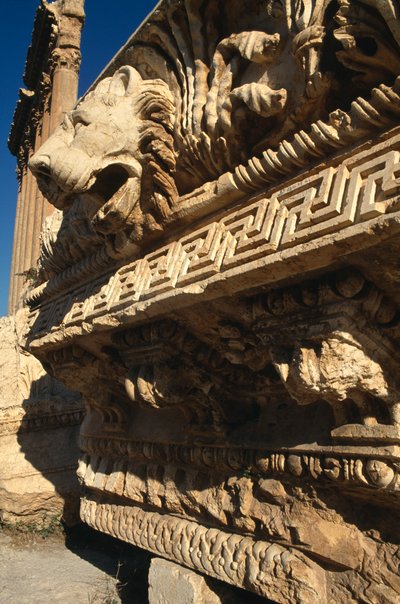 Templo de Júpiter, el entablamento, Alto Imperio (27 a.C.-395 d.C.) de Roman Imperial Period