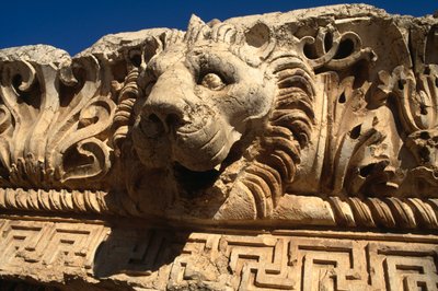 Templo de Júpiter, el entablamento, Alto Periodo Imperial (27 a.C.-395 d.C.) de Roman Imperial Period