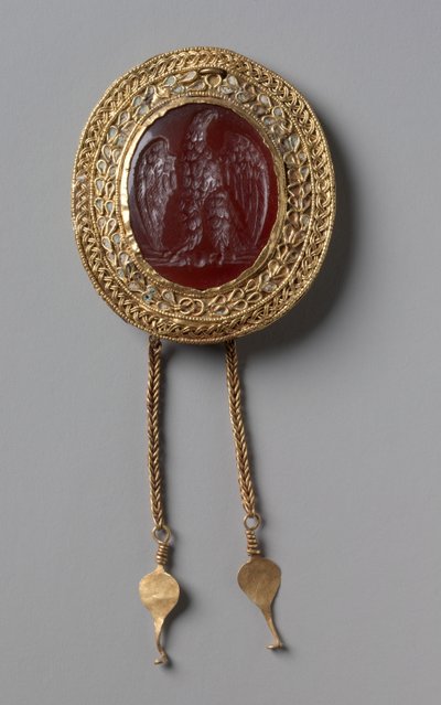 El Águila Imperial, c.1-25 (intaglio de cornalina) de Roman Imperial Period