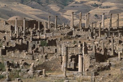 Vista del área cristiana, Alto Período Imperial de Roman Imperial Period