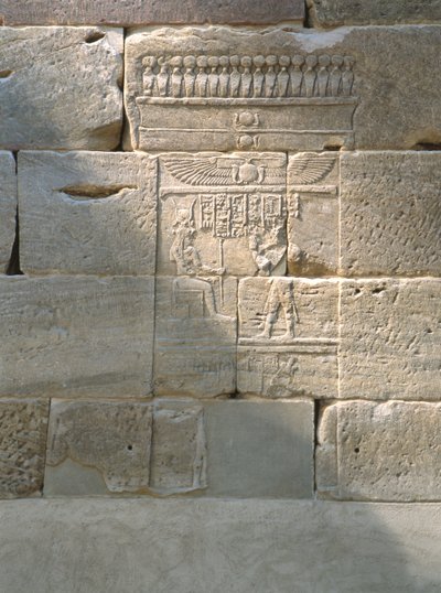 Relieve del Templo de Dendur, c.10 a.C. de Roman Period Egyptian