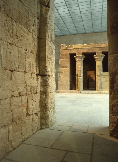 El Templo de Dendur, c.10 a.C. de Roman Period Egyptian