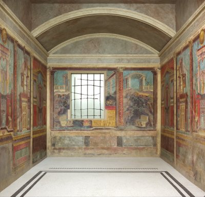 Cubiculum de una Villa en Boscoreale, c.50-40 a.C. de Roman Republican Period