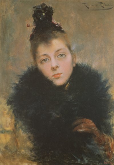 Retrato de mujer de Roman Ribera Ciara