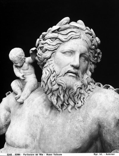 Alegoría del río Nilo (mármol) (detalle) de Roman Roman