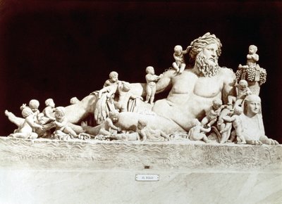 Alegoría del río Nilo (mármol) (detalle) de Roman Roman