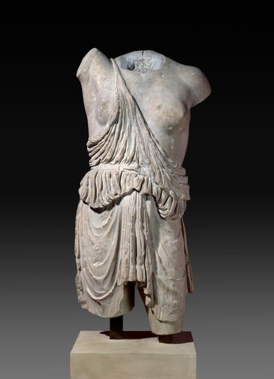 Una amazona, copia romana de un bronce griego de c.430 a.C. de Roman Roman