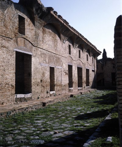 Antigua Ostia: Casa di Diana (Casa de Diana), una “Insula” en Via dei Balconi de Roman Roman