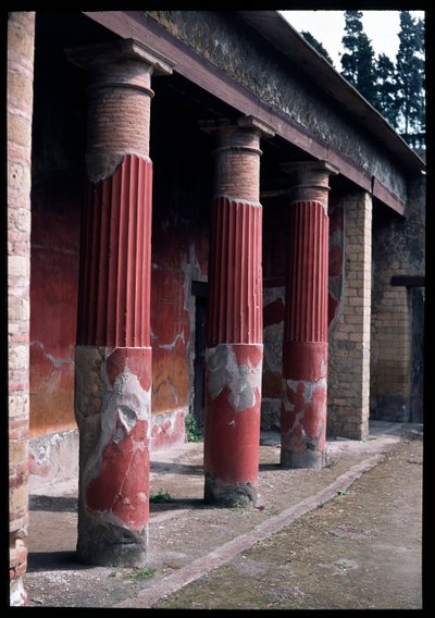 Atrio de la Casa Sannitica, siglo V a.C.-siglo I d.C. de Roman Roman