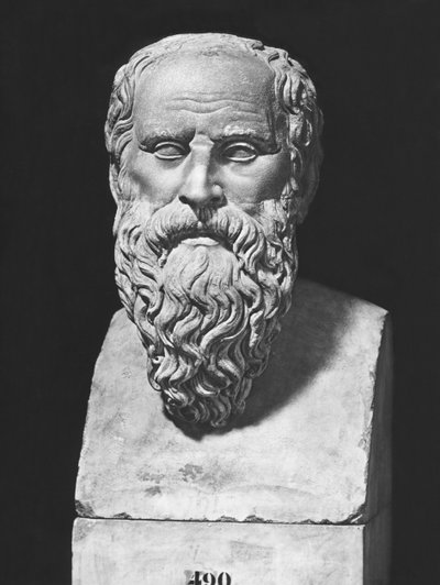 Busto de Diógenes de Roman Roman