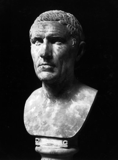 Busto de Marcus Claudius Marcellus (c.268-208AC) de Roman Roman