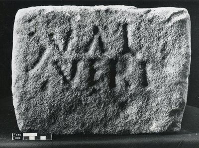 Piedra centurial de Valerius Versus, 43-410 AD de Roman Roman