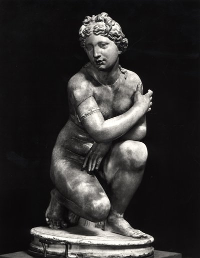 Venus agachada, copia de un original griego del siglo III a.C. de Roman Roman