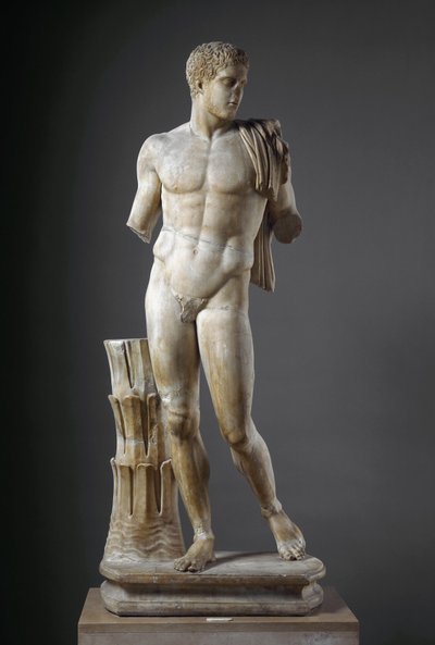 Diomedes, escultura romana de mármol después de un original griego de Roman Roman