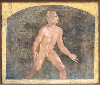 Discobolus, de la villa Arianna en Stabiae de Roman Roman