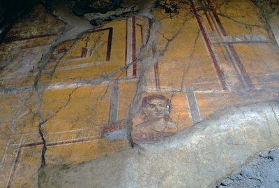 Fresco de la Casa de los Cupidos de Oro, Pompeya (Lista del Patrimonio Mundial de la UNESCO) de Roman Roman