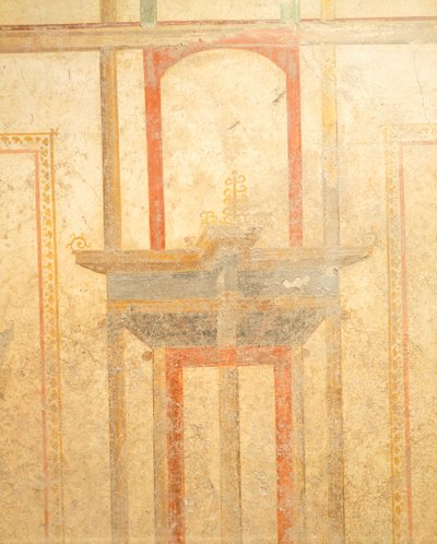 Fresco de la Casa de Menandro, Pompeya , Campania, Civilización romana de Roman Roman