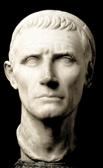 Cabeza de Antíoco III el Grande (223-187 a.C.), Rey de los Seléucidas - Escultura de mármol - Museo del Louvre, París de Roman Roman
