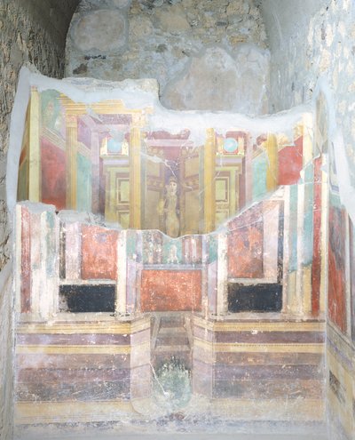 Interior de la Casa de Fabio Rufo, Pompeya , Campania, Civilización romana de Roman Roman