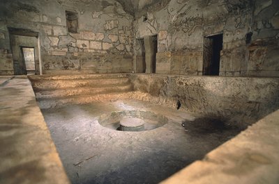 Italia, Región Campania, Herculano, Baños Suburbanos de Roman Roman
