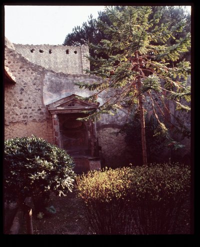 Lararium de la Casa del Mobilio Carbonizado (Casa de los Muebles Carbonizados), siglo V a.C.-siglo I d.C. de Roman Roman