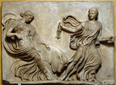 Bajo relieve del parapeto del templo de Atenea Nike de Roman Roman
