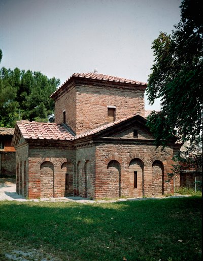 Mausoleo de Gala Placidia (390-450), Emperatriz romana. Aproximadamente 425. Rávena, Italia de Roman Roman