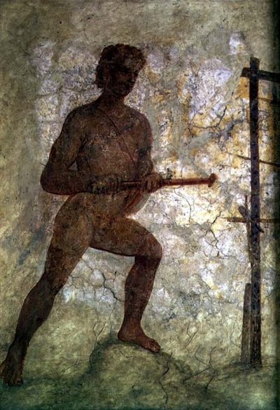 Figura masculina desnuda de Roman Roman