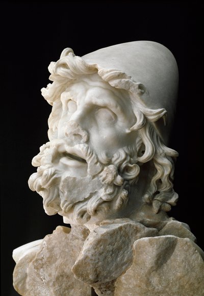Polifemo ciego: Cabeza de Ulises de Roman Roman